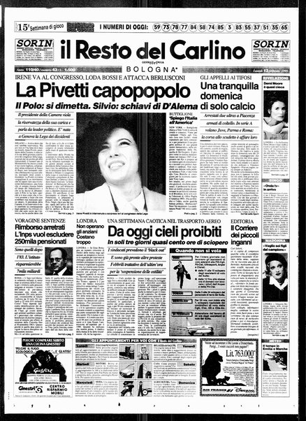 Il Resto del Carlino : giornale dell'Emilia